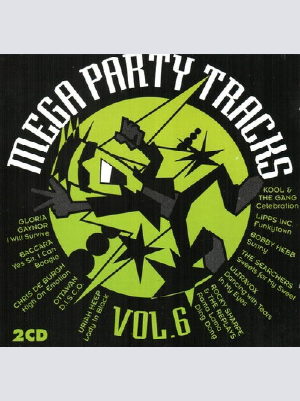 2xCD, Comp Various - Mega Party Tracks Vol. 6