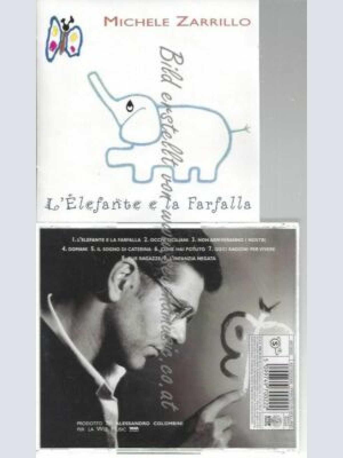 CD--MICHELE ZARRILLO | --L'ELEFANTE E LA FARFALLA