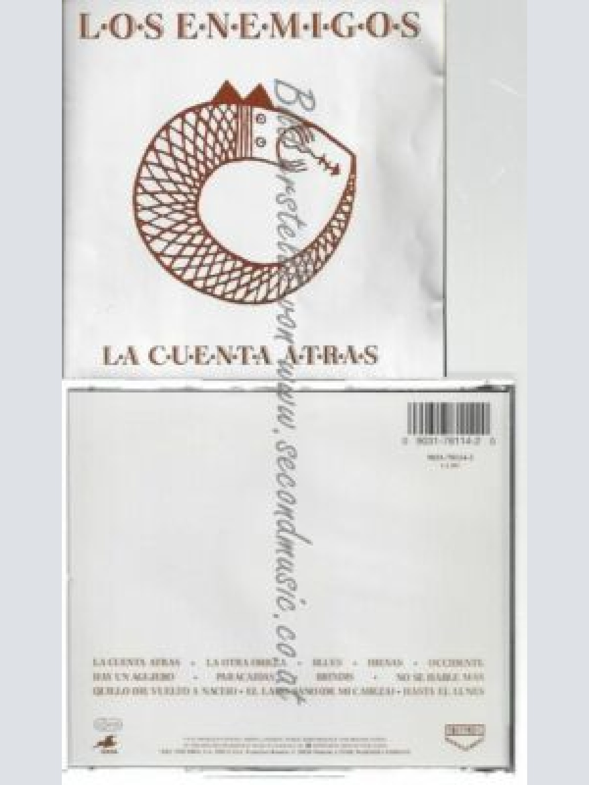 CD--LOS ENEMIGOS--LA CUENTA ATRAS