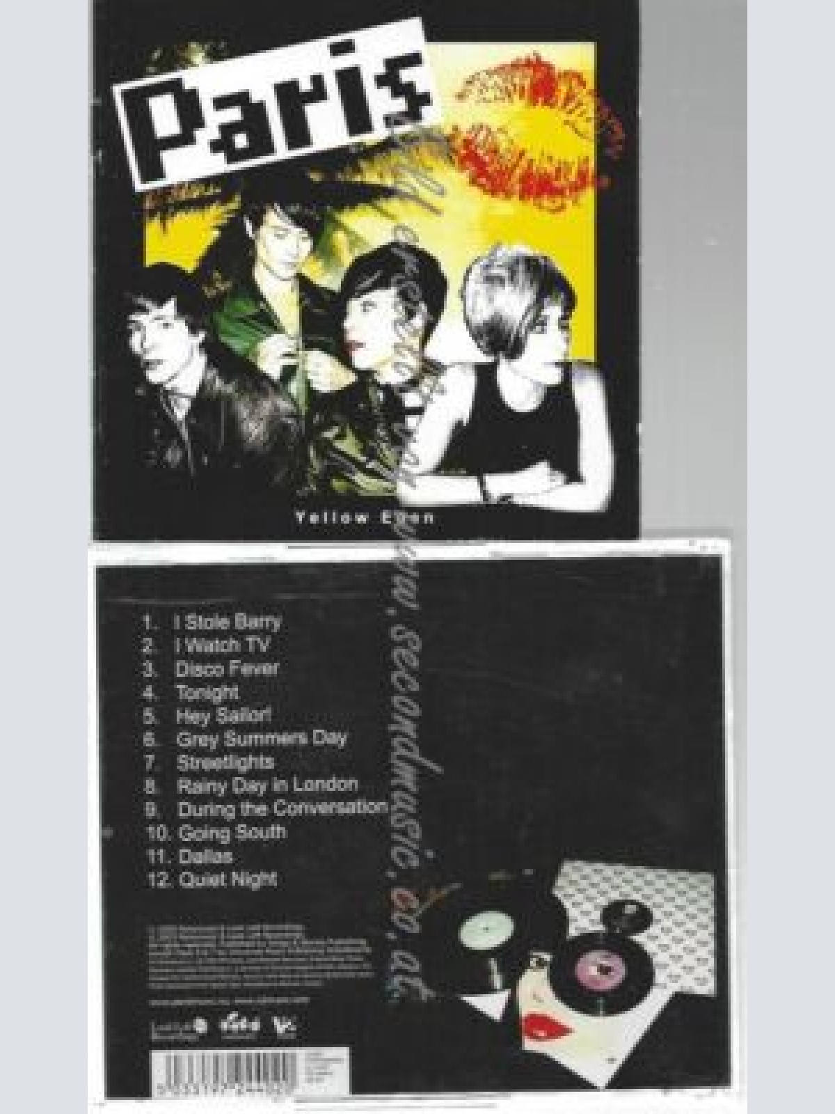 CD--PARIS | --YELLOW EDEN