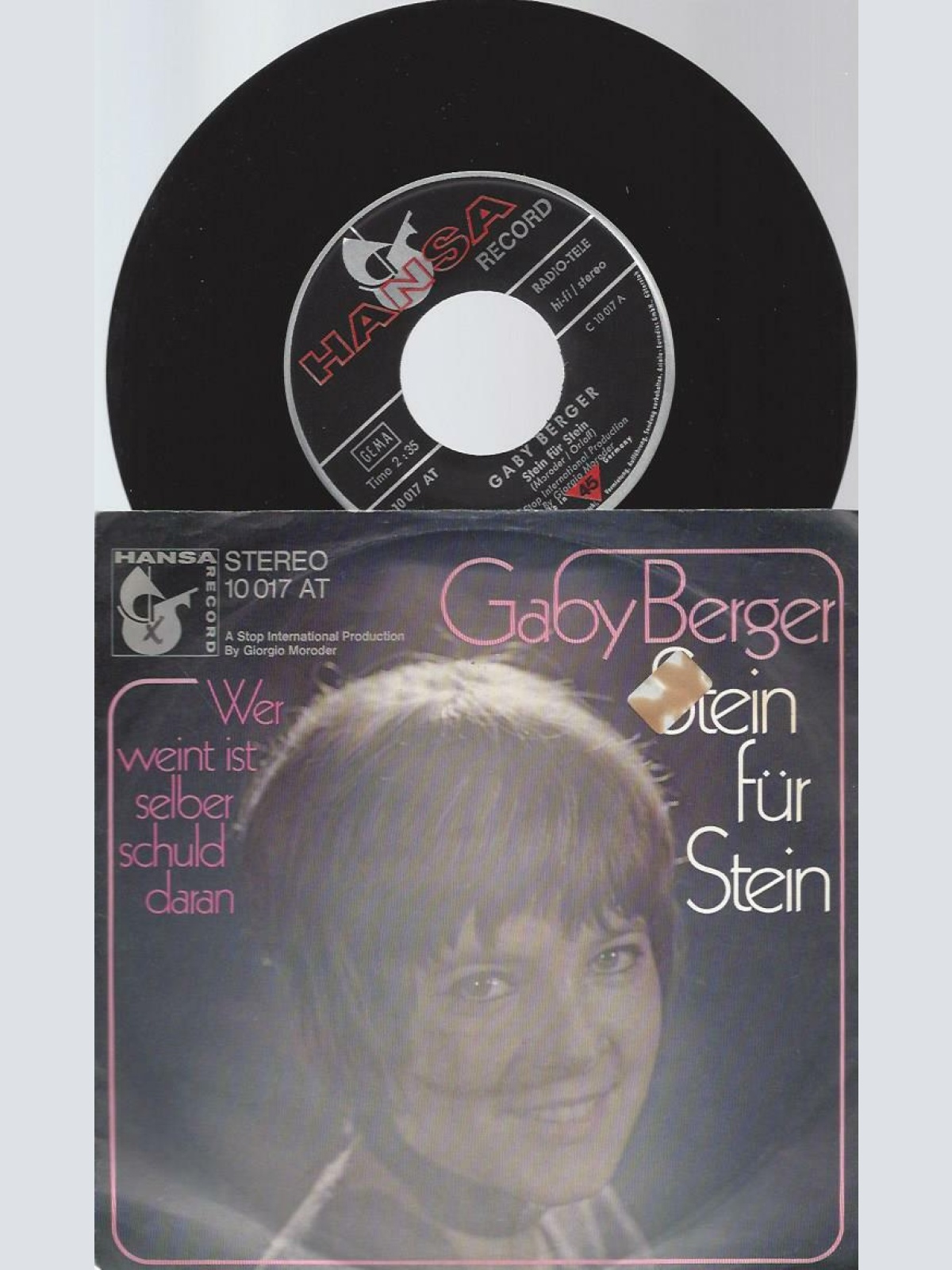 7" Gaby Berger – Stein Für Stein
