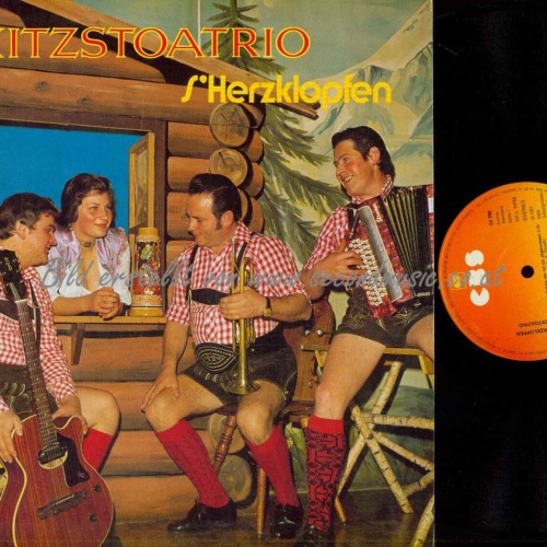 LP--Kitzstoatrio --  s'Herzklopfen   //NM