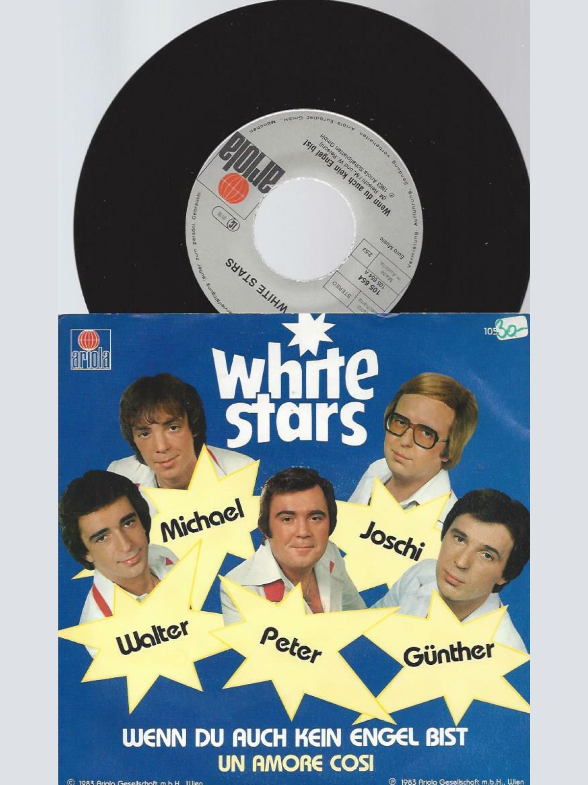 7" White Stars – Wenn du auch kein Engel bist / VG+