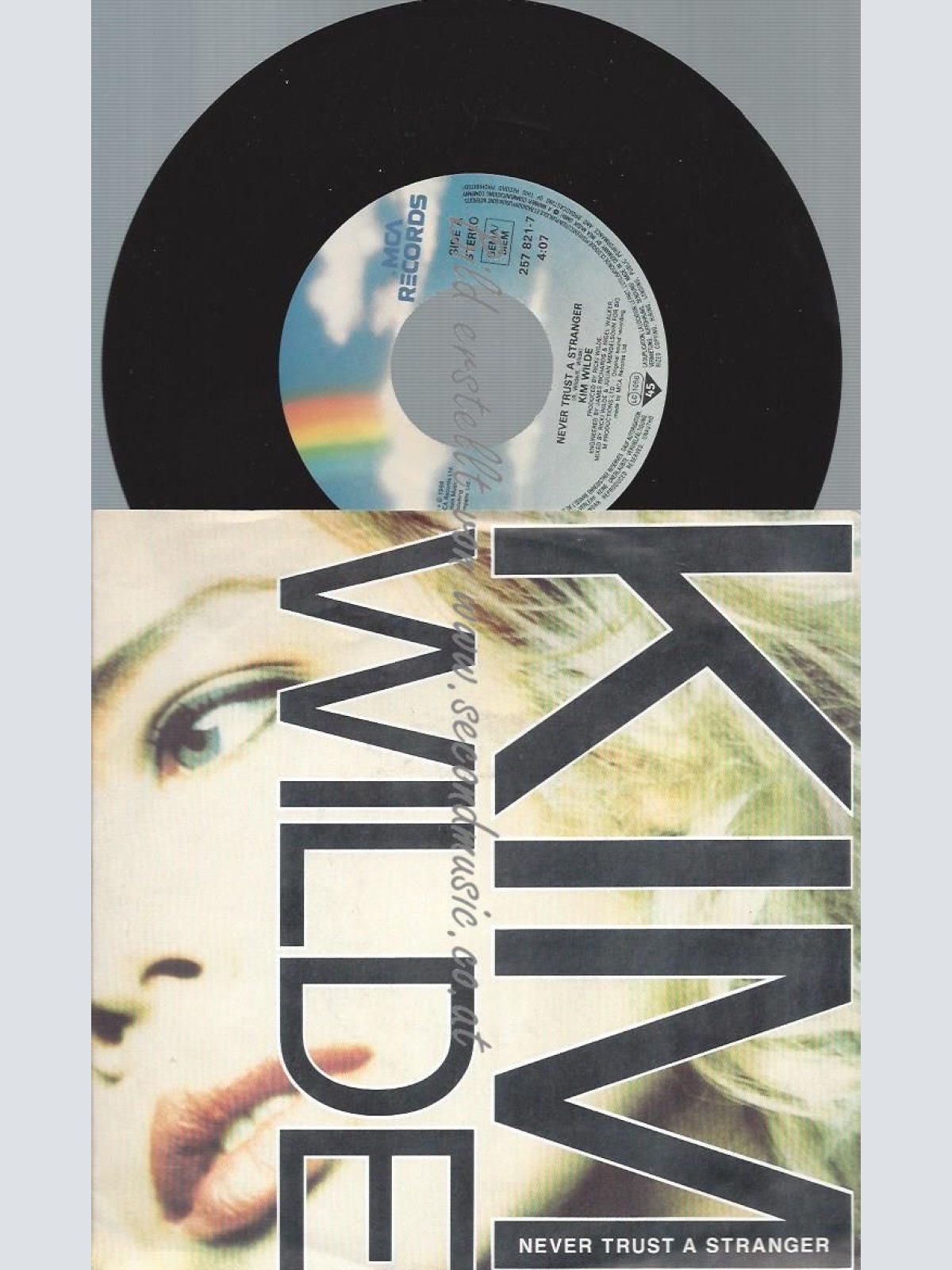 7"  Kim Wilde  Never Trust A Stranger