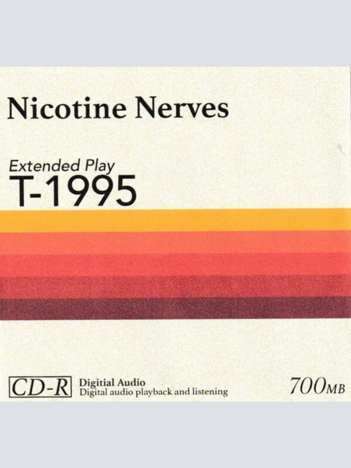 CDr, Promo Nicotine Nerves - 1995