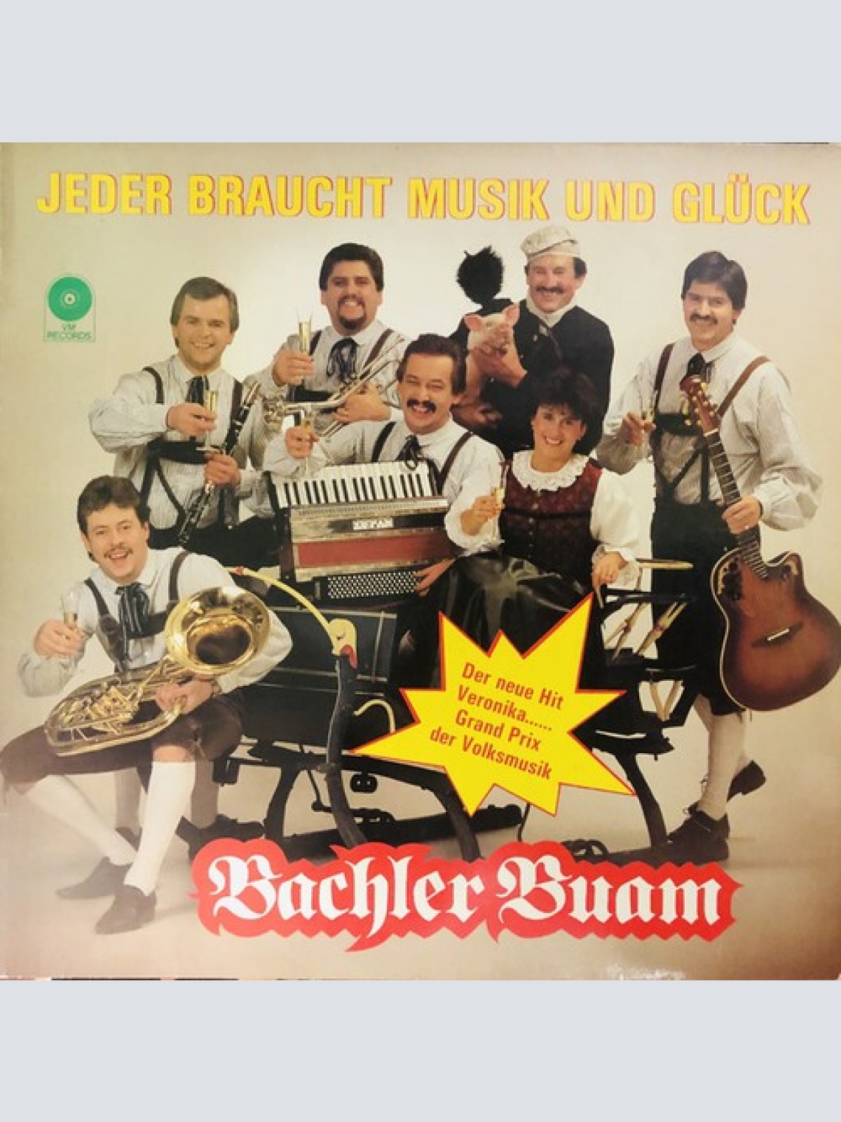 LP Bachler Buam - Jeder Braucht Musik Und Glück