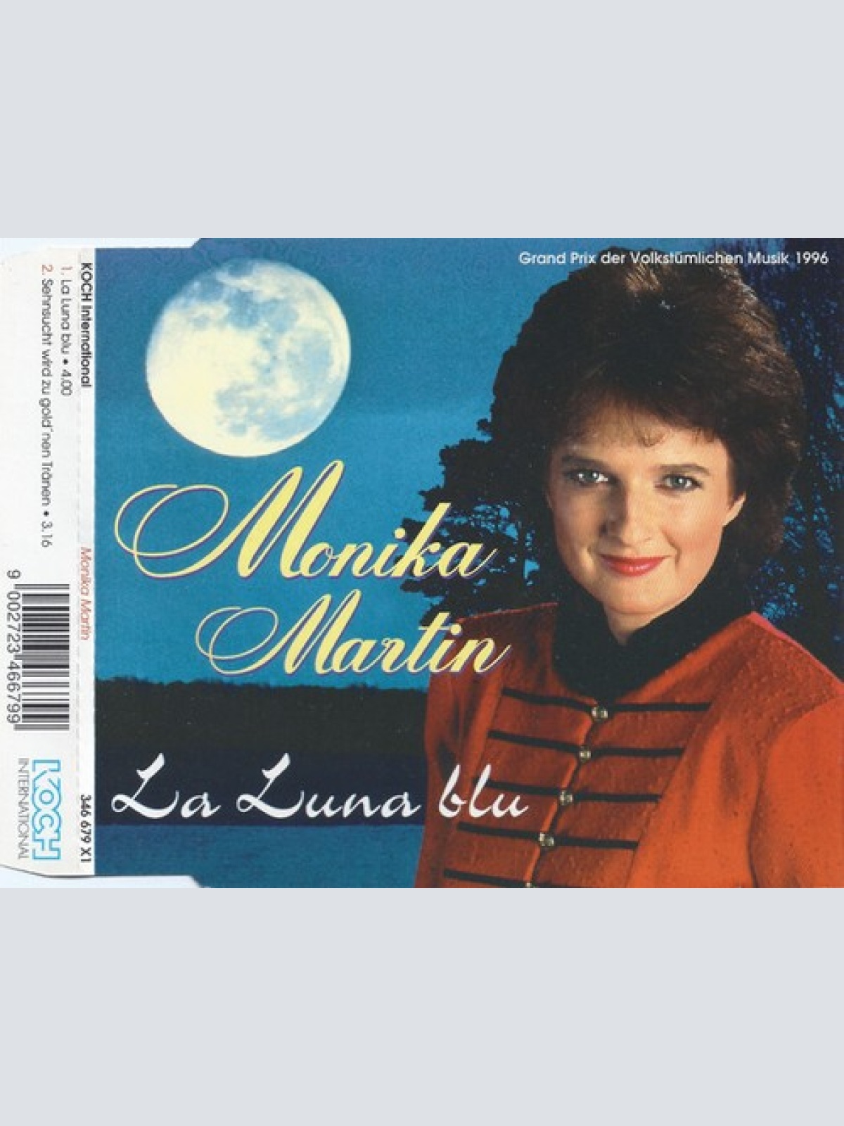 CD, Single Monika Martin - La Luna Blu