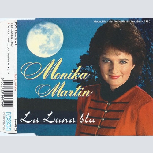 CD, Single Monika Martin - La Luna Blu