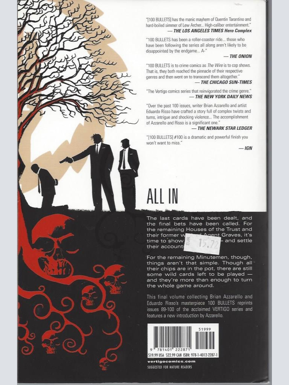 100 Bullets  Wilt Azzarello Risso