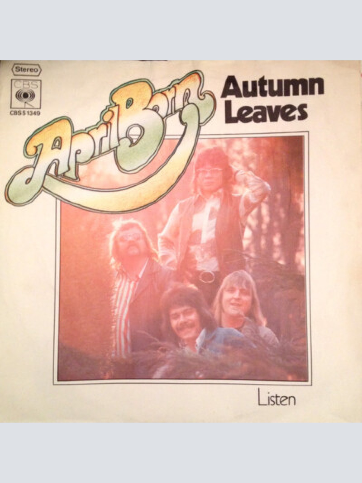 7", Single April Born - Autumn Leaves / Listen