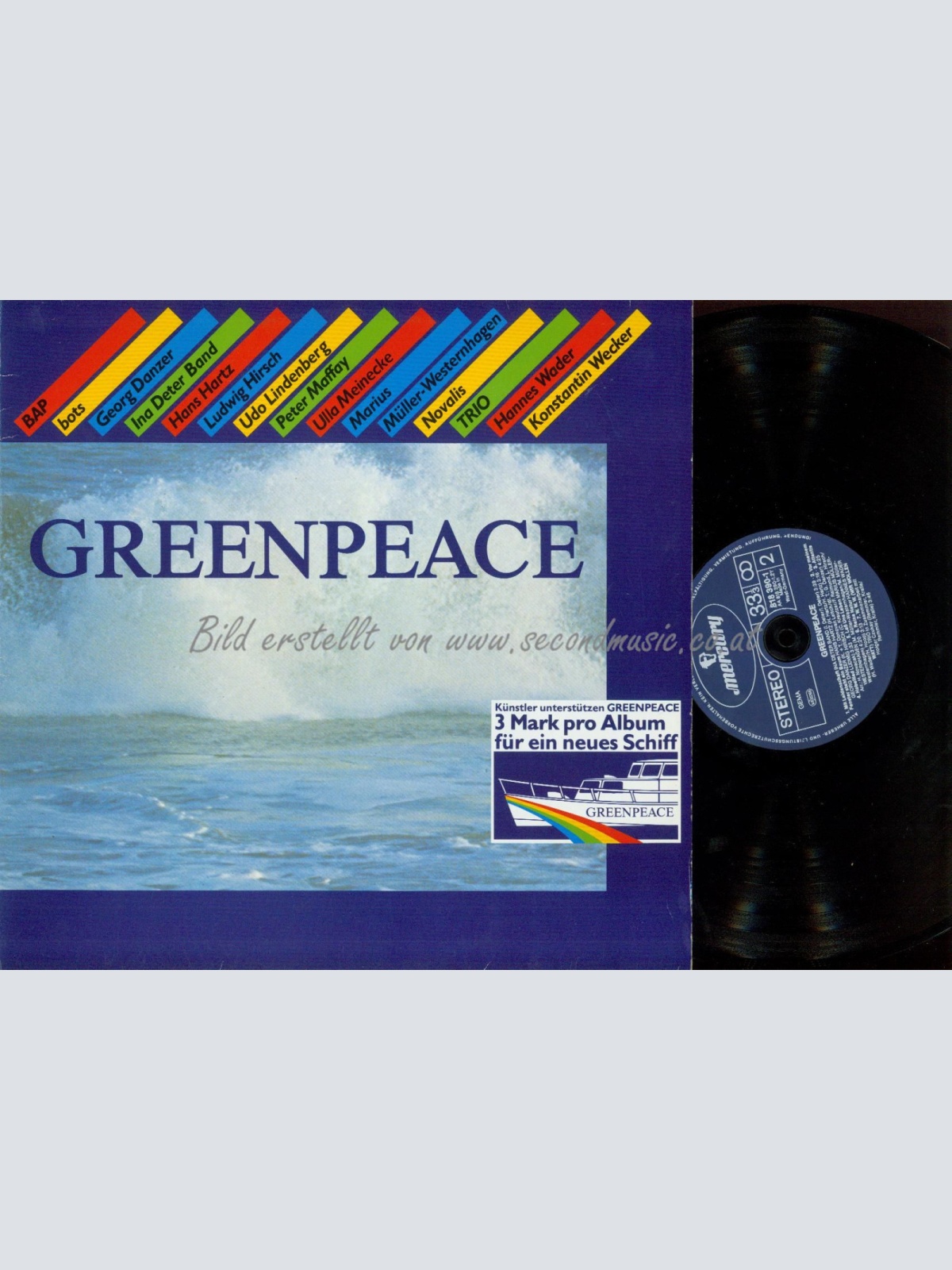LP-GREENPEACE  //   DANZER / NOVALIS /HIRSCH