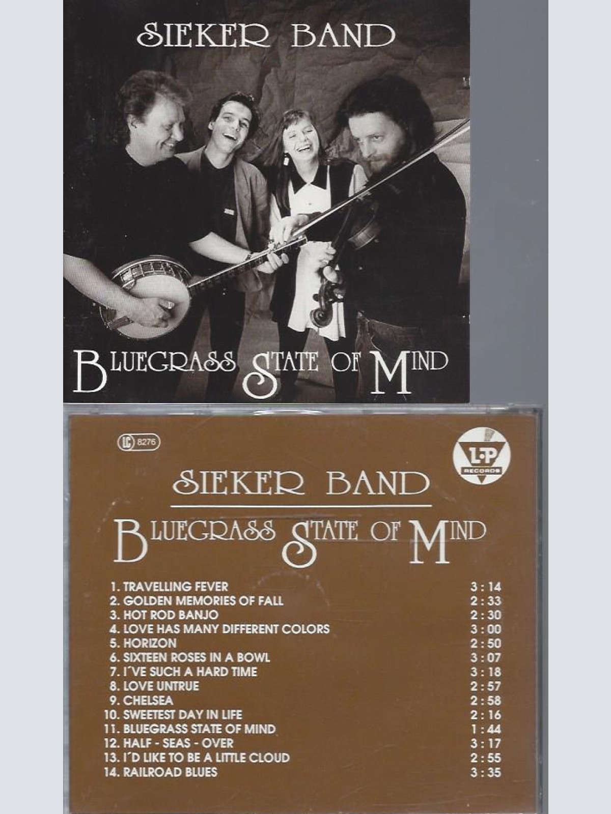 CD--SIEKER BAND BLUEGRASS STATE OF MIND