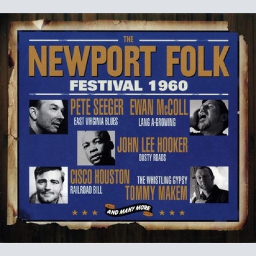 3xCD, Comp Various - The Newport Folk Festival-1960