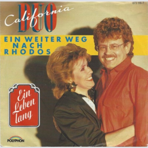 7", Single Duo California - Ein Weiter Weg Nach Rhodos