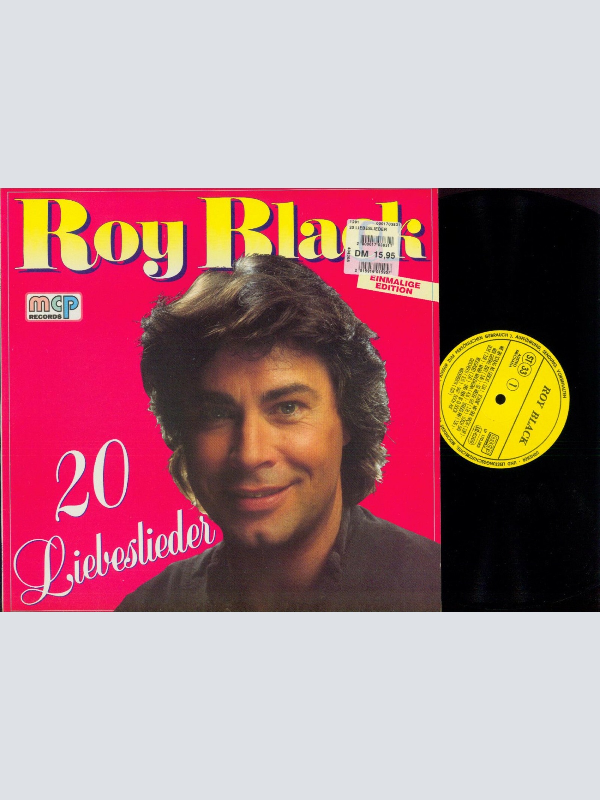 LP--Roy Black – Wer Gefühle Zeigt – 20 Liebeslieder  //NM