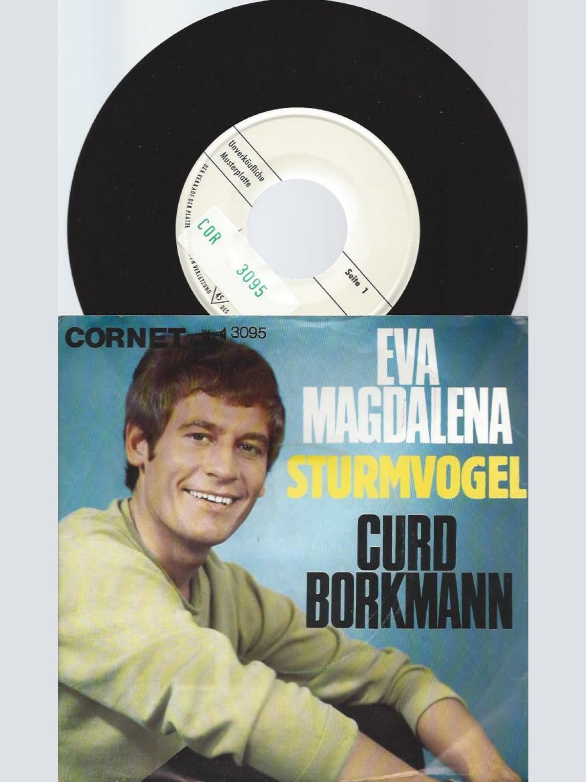 7" Curd Borkmann – Eva Magdalena // Promo