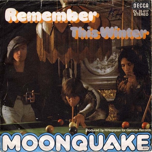7", Single Moonquake - Remember / This Winter