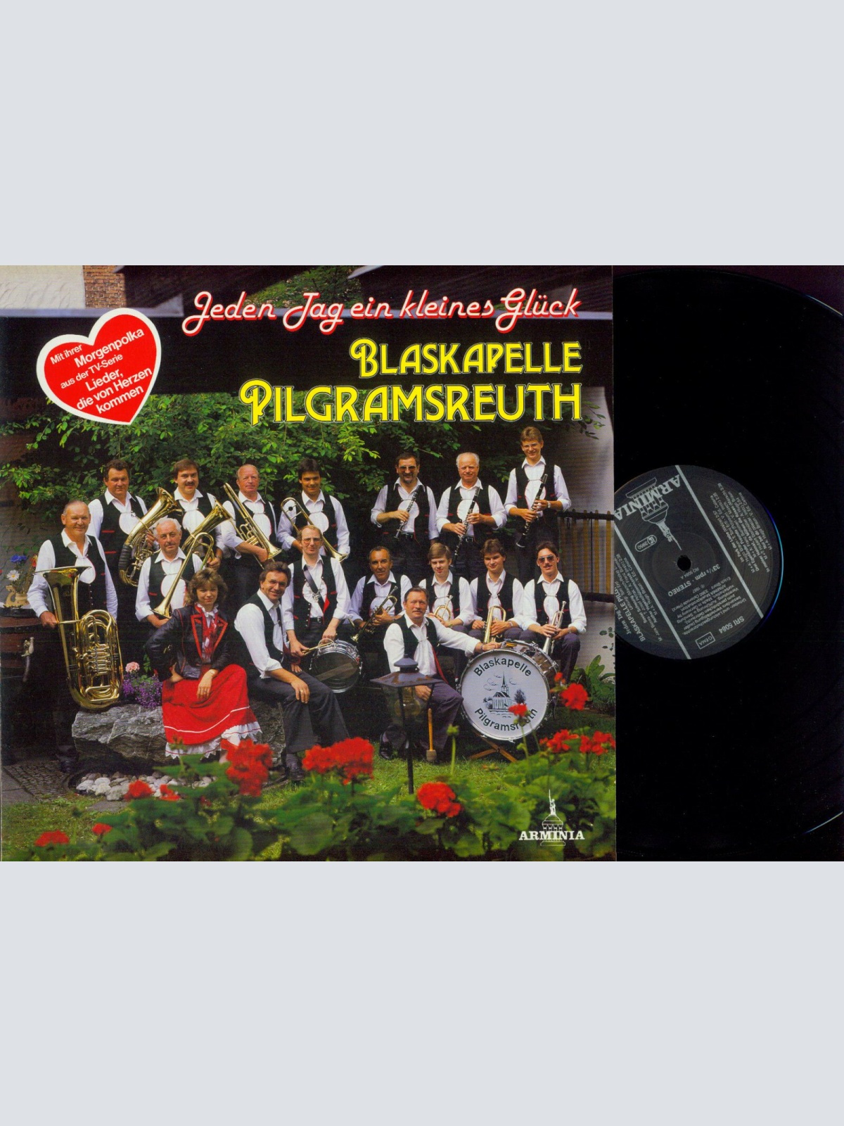 LP--Blaskapelle Pilgramsreuth – Jeder Tag Ein Kleines Glück  //NM