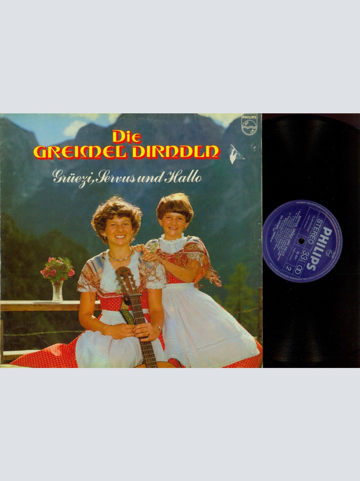 LP--Die Greimel Dirndln – Grüezy, Servus Und Hallo  //NM