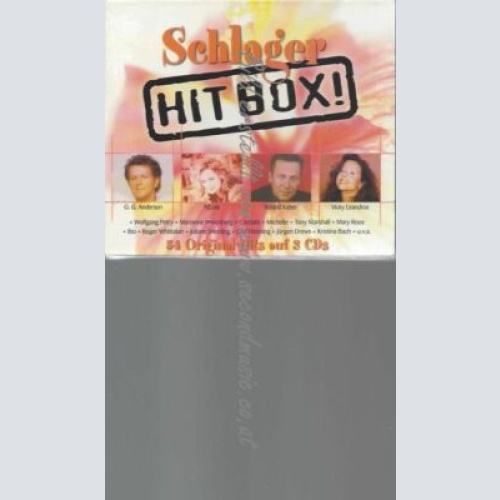 CD--VARIOUS--SCHLAGER HITBOX // 3 CDS