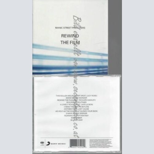 CD--MANIC STREET PREACHERS | --REWIND THE FILM