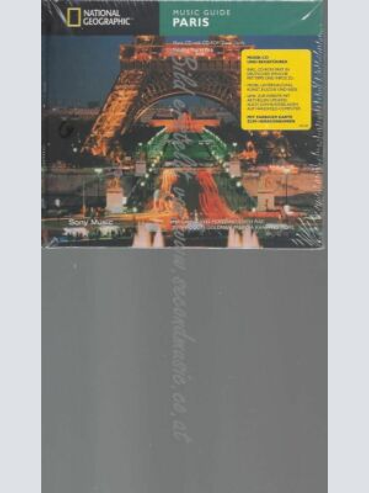 CD--VARIOUS ARTISTS--NATIONAL GEOGRAPHIC: MUSIC GUIDE - PARIS