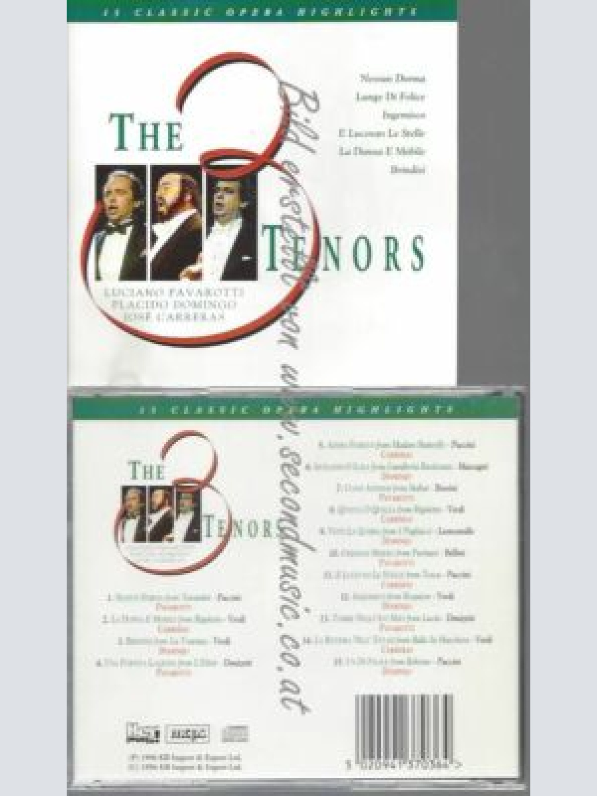 CD--The Thress Tenors