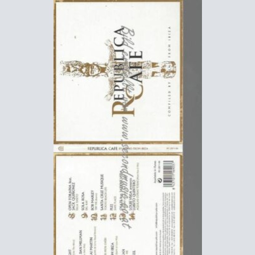 CD--VARIOUS--REPUBLICA CAFE -COMPILED BY BRUNO FROM IBIZA-