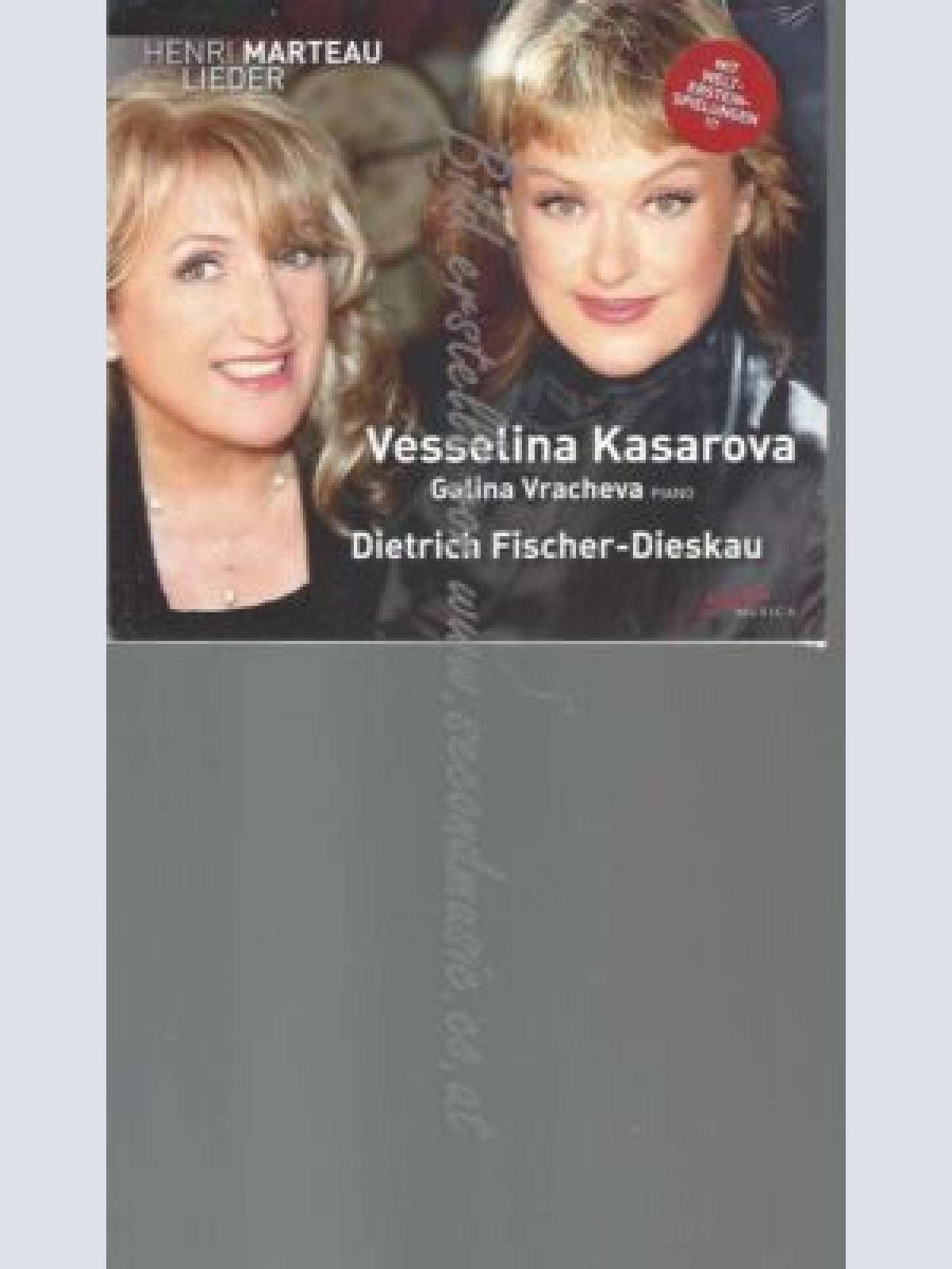 CD--VESSELINA KASAROVA -HENRI MARTEAU - ENTDECKUNG EINES ROMANTIKERS,