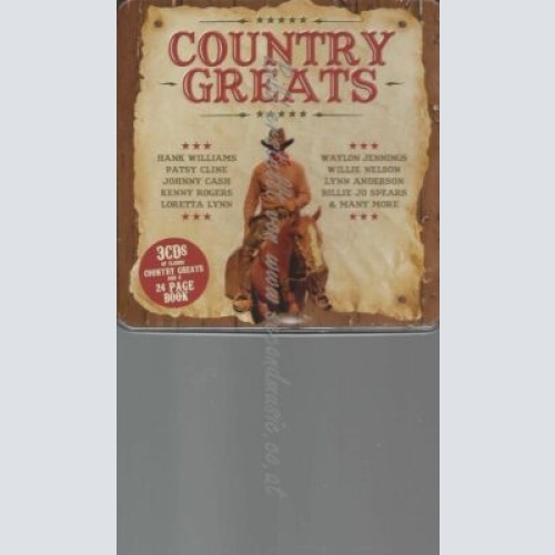 CD--VARIOUS | --COUNTRY GREATS -LIM.METALBOX ED.-