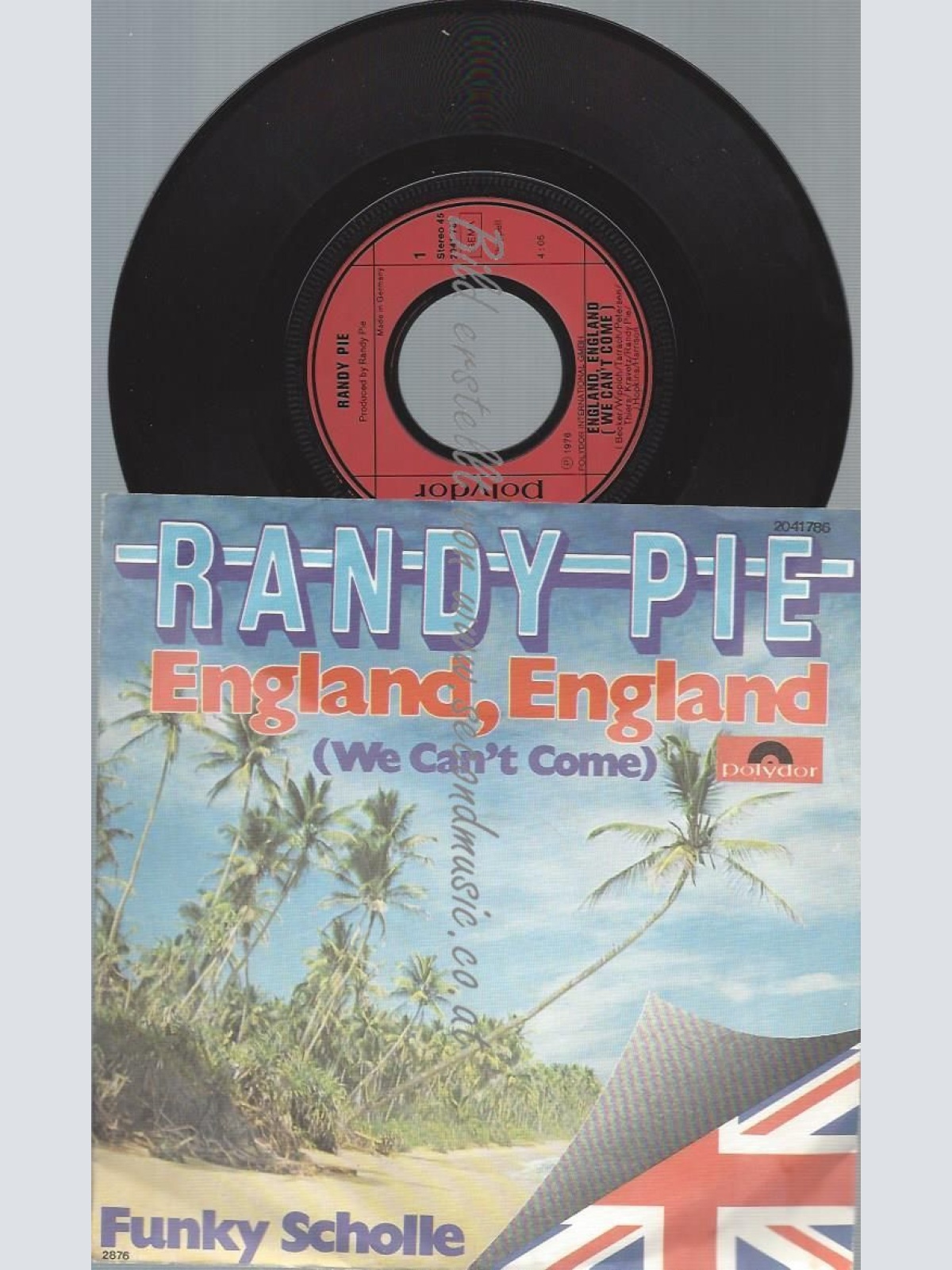 7"   Randy Pie – England, England