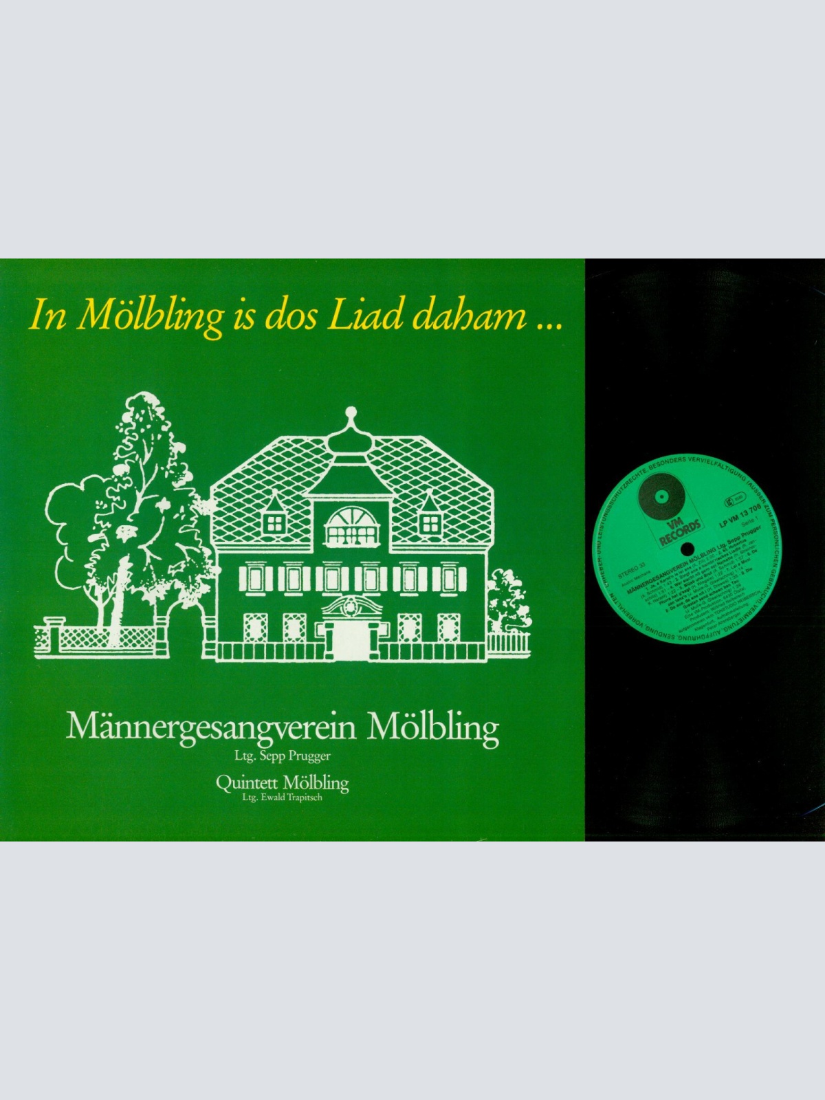 LP--In Mölbling Is Dos Liad Daham...--Männergesangverein Mölbling    / NM