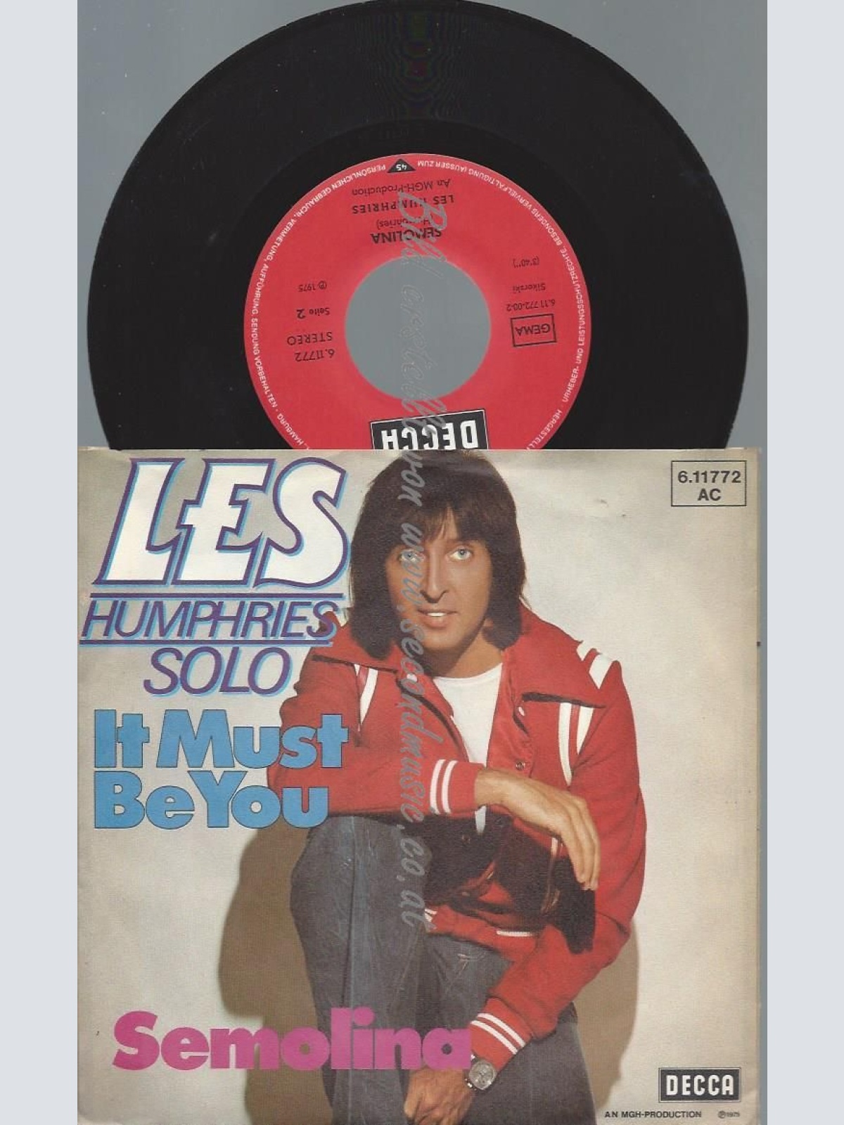 7"  Les Humphries  It Must Be You