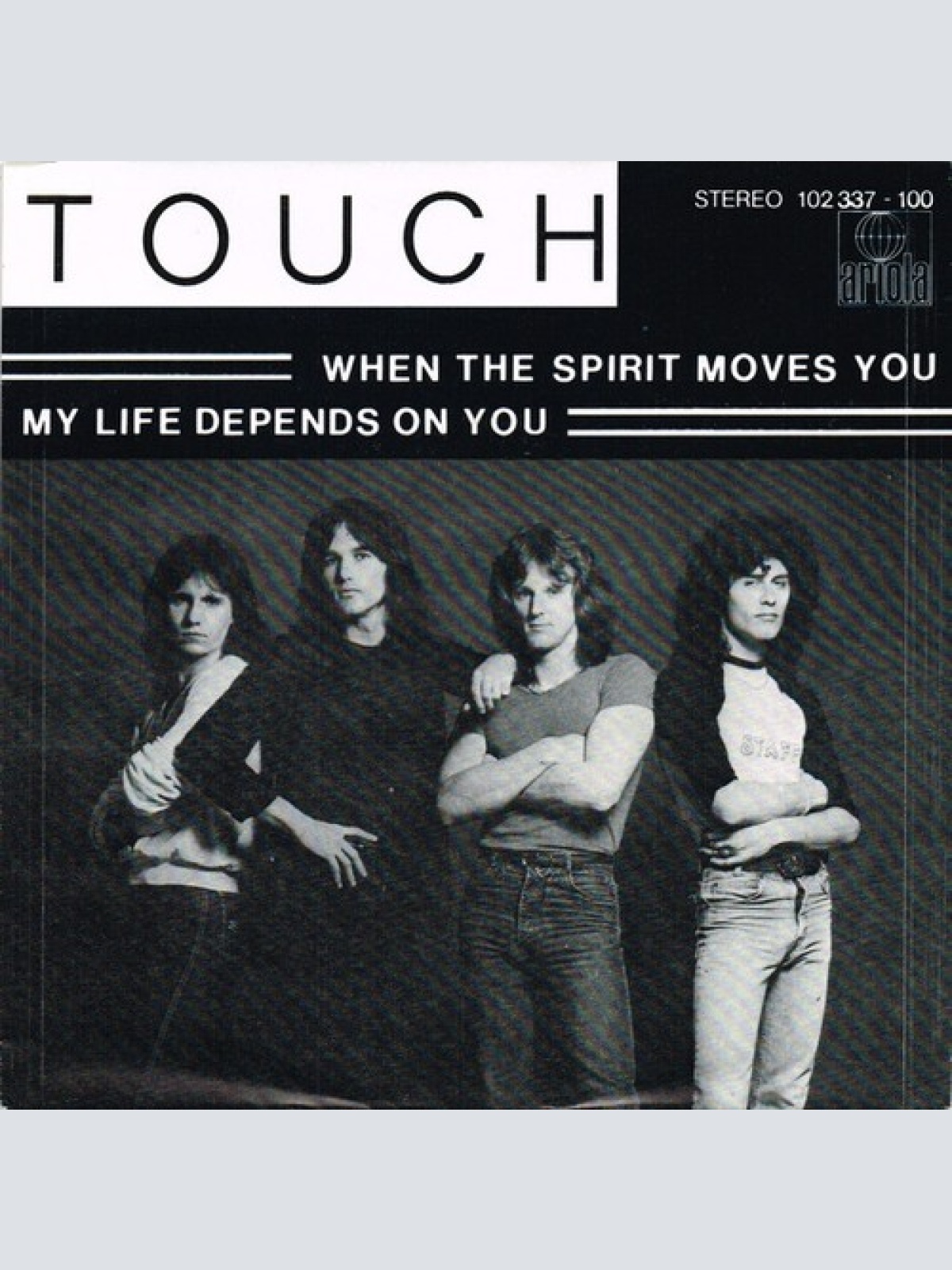 7", Single Touch (16) - When The Spirit Moves You / My Life Depends On You