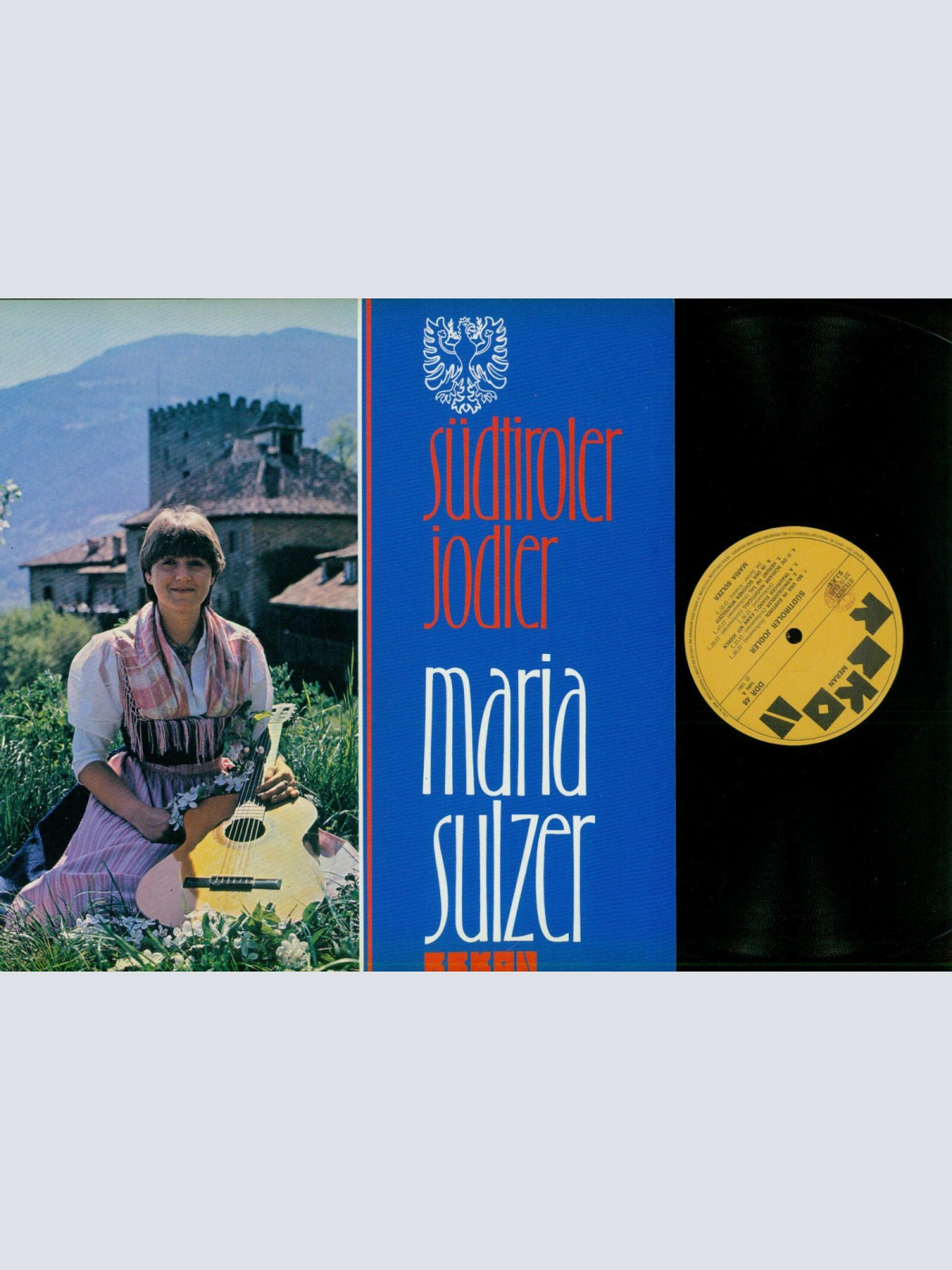LP--Maria Sulzer -- Südtiroler Jodler  / NM