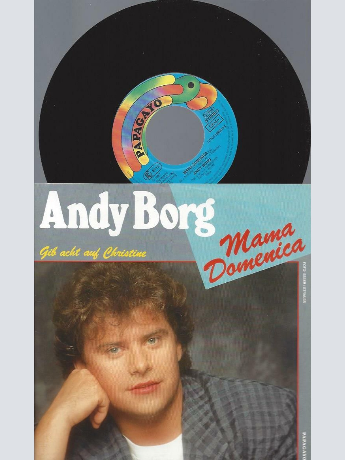 7" Andy Borg – Mama Domenica