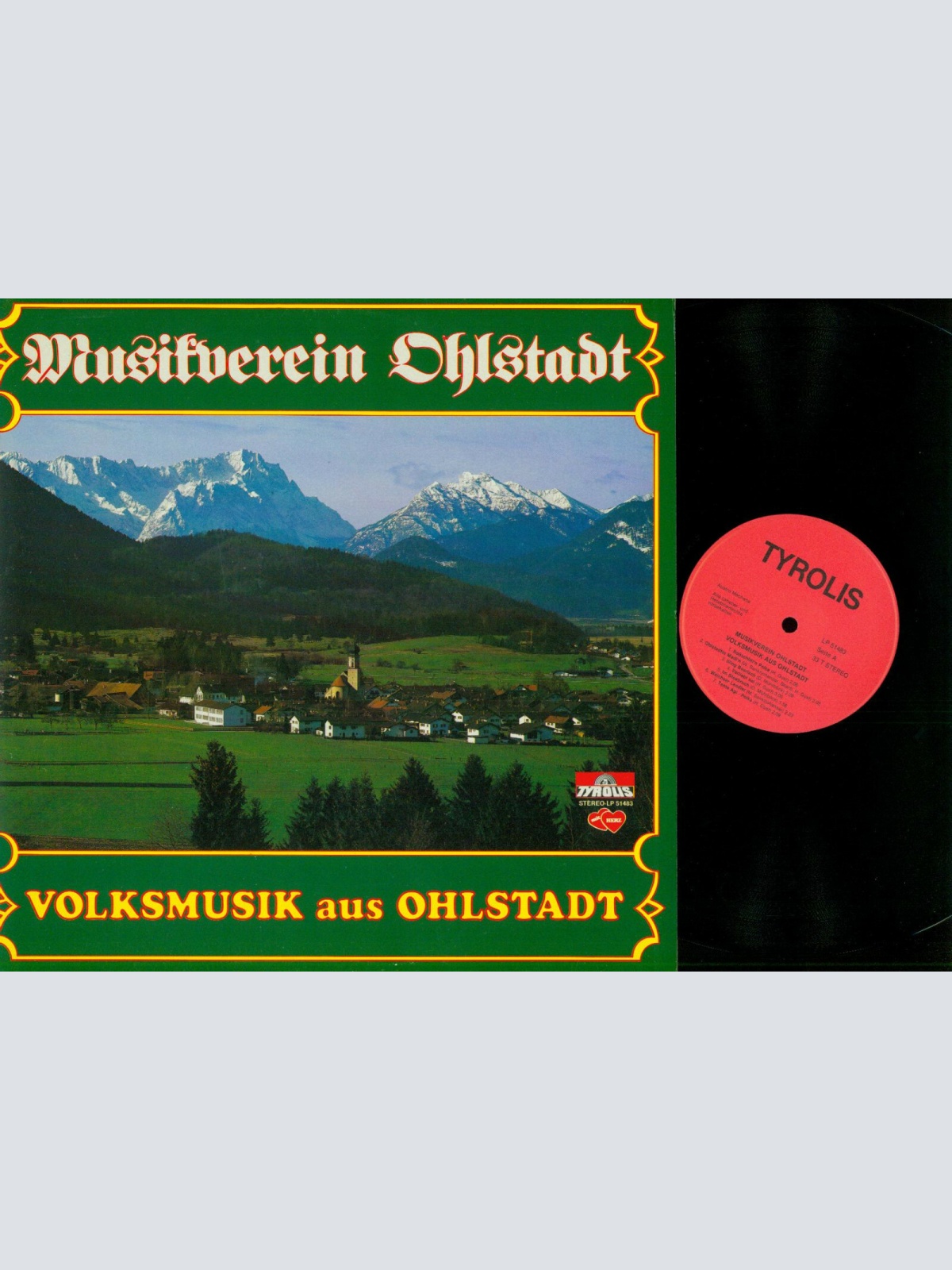 LP--  Musikverein Ohlstadt Volksmusik aus Ohlstadt    / NM