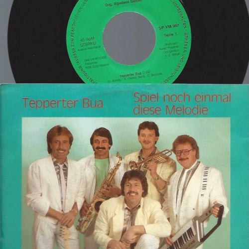 7"  Orig. Alpenland Quintett  Tepperter Bua / Spiel Noch Einmal Diese Melodie