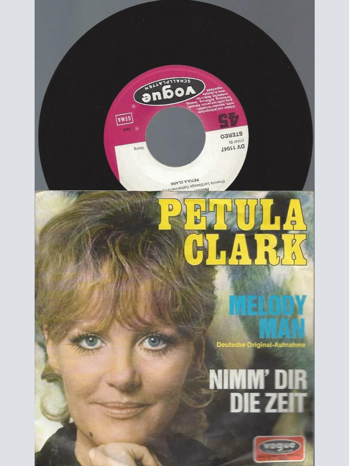 7"    Petula Clark  Melody Man