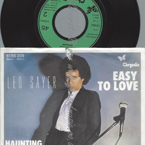 7"   Leo Sayer  Easy To Love  // GERMANY
