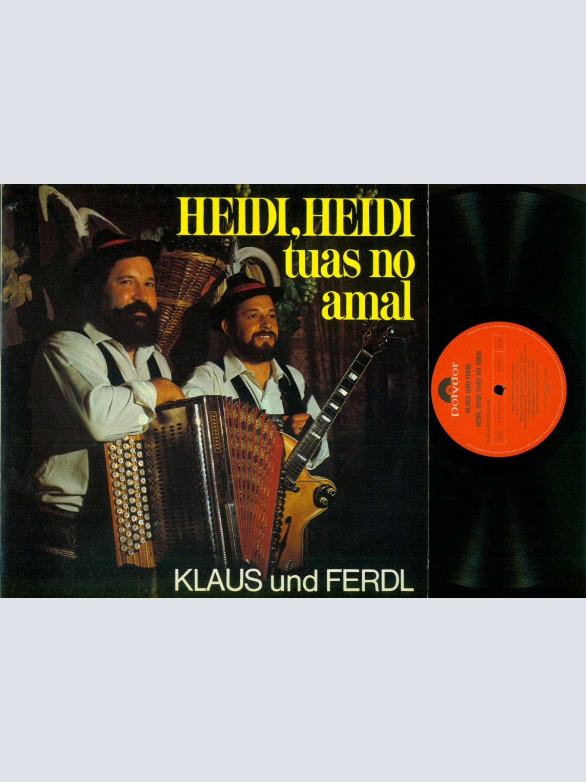LP--Klaus U. Ferdl – Heidi, Heidi Tuas No Amal-- Club   //NM