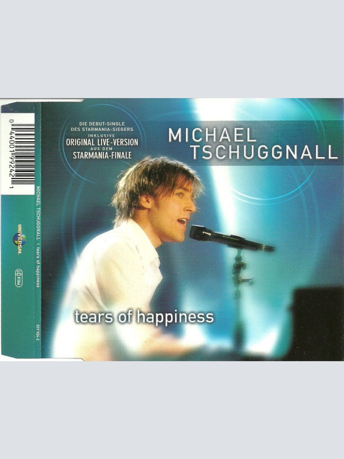 CD, Single Michael Tschuggnall - Tears Of Happiness