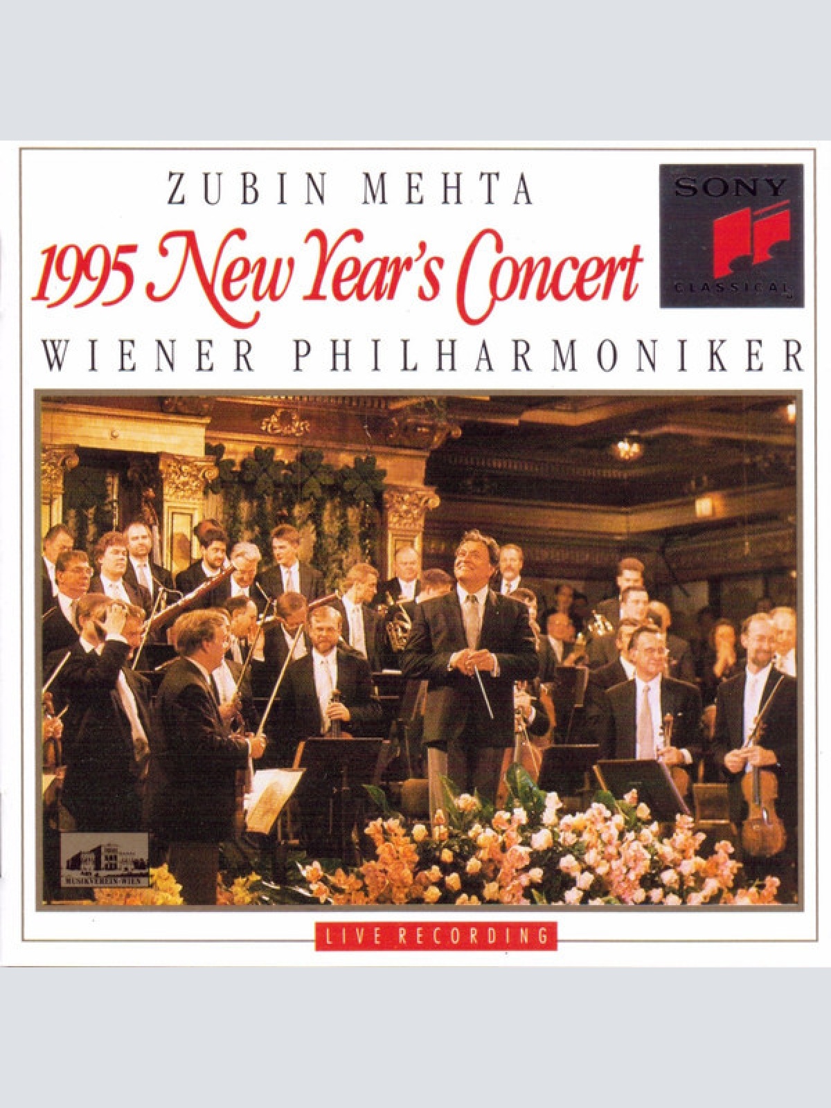 CD, Album, Sup Zubin Mehta, Wiener Philharmoniker - 1995 New Year's Concert