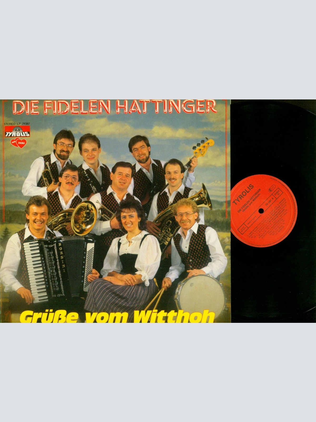 LP--Die fidelen Hattinger -- Grüße vom Witthoh - NM