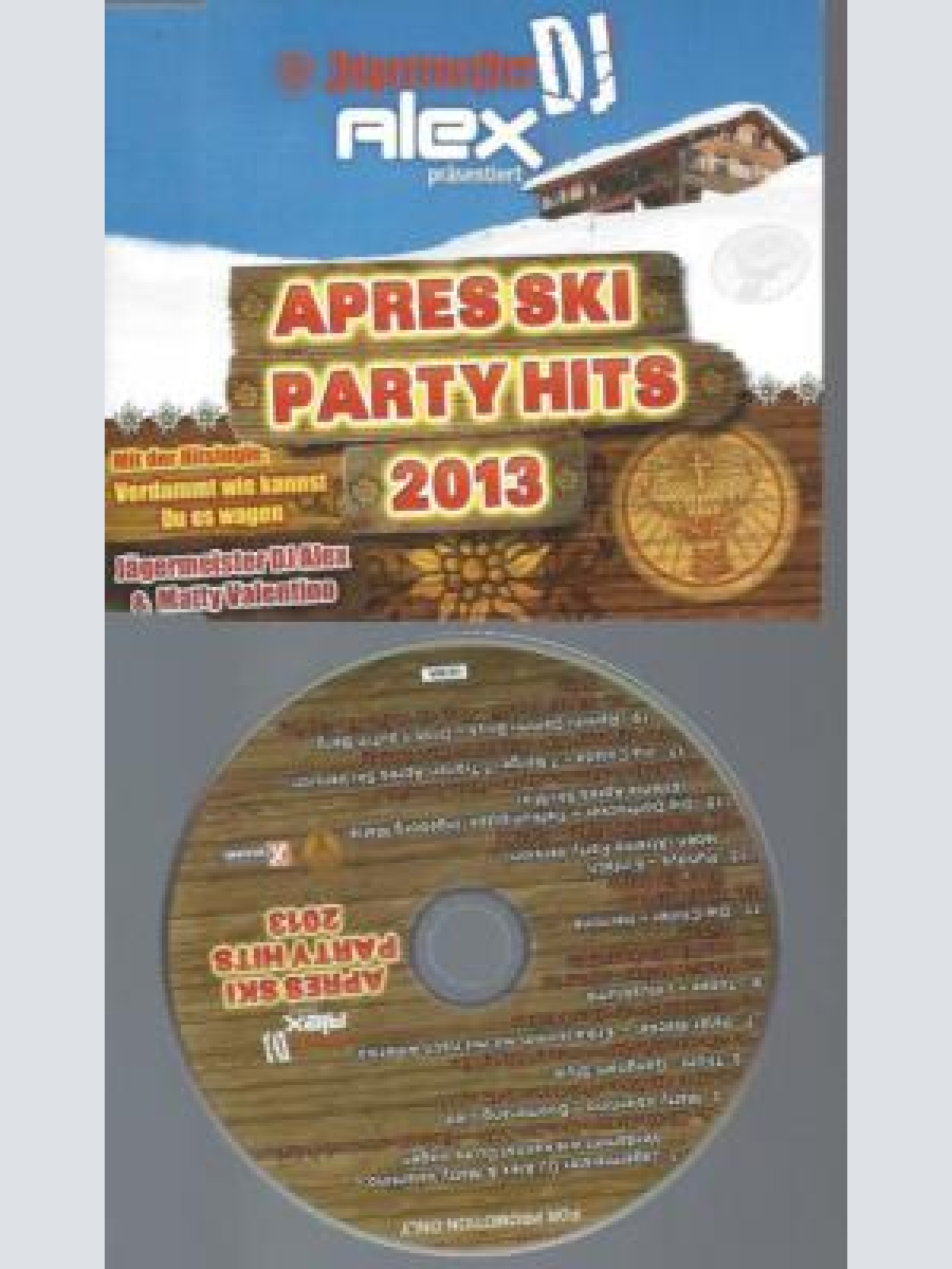 CD - Jägermeister Apres Dki Party Hits 2013  / PROMO