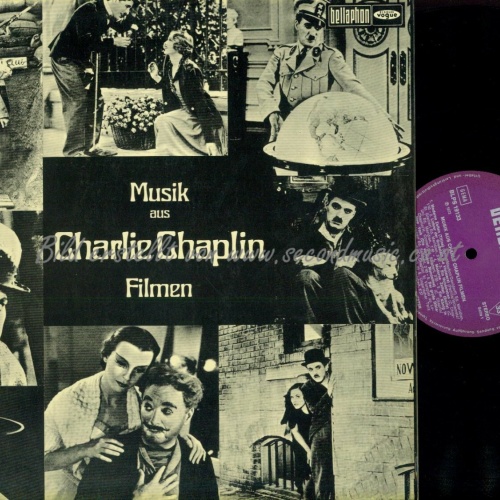 LP-- Charlie Chaplin - Michel Villard  Musik Aus Charlie Chaplin Filmen // FOC
