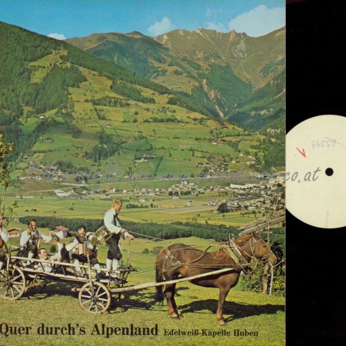 LP-EDELWEISS KAPELLE HUBEN //  QUER DURCHS ALPENLAND // MUSTERPLATTE