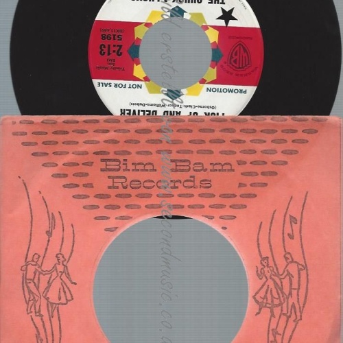 7"  The Chuck-A-Lucks  Cotton Pickin' Love  // PROMO