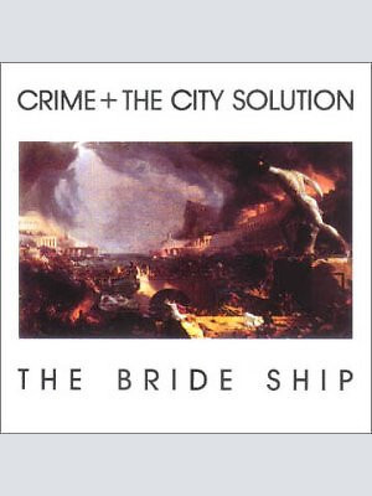 LP, Album Crime + The City Solution* - The Bride Ship