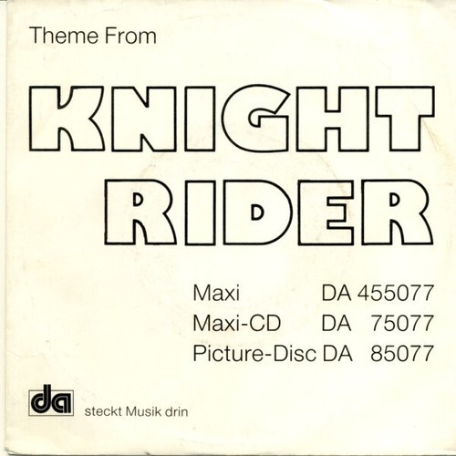 7", Single, Promo Laser Cowboys* - Theme From Knight Rider